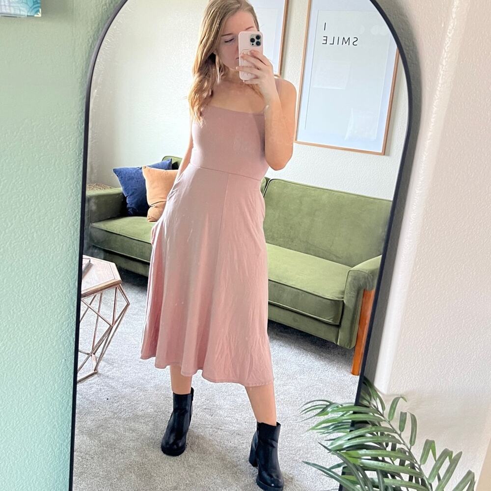 Reformation Blush Midi Dress - Picture 2 of 9